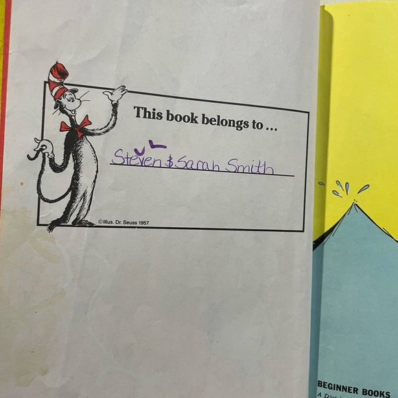 Dr. Seuss One Fish Two Fish Red Fish Book - Picture 3 of 10